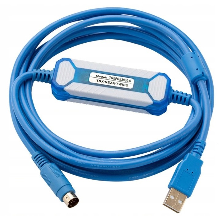 PLC programozó kábel Schneider TSX/Neza/Twido/Nano