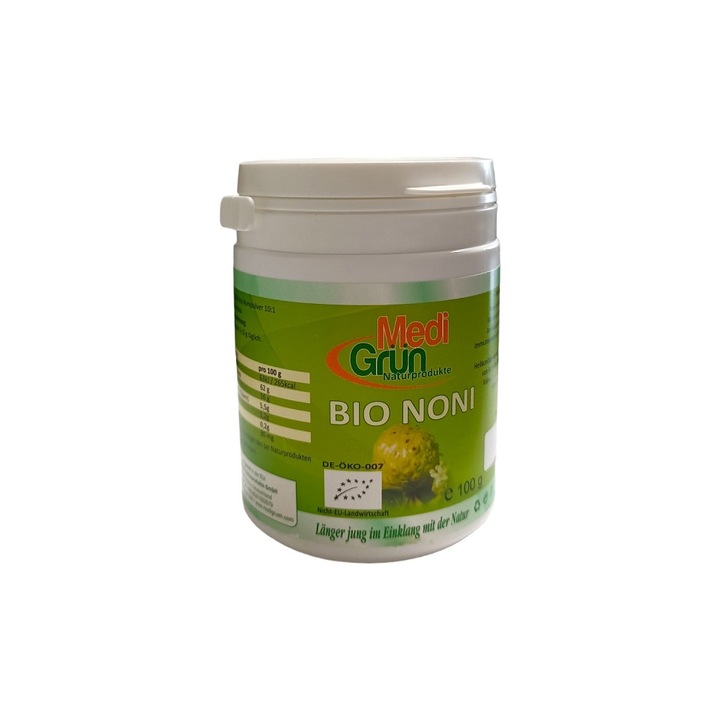 Noni pulbere extract 100g, MediGrun