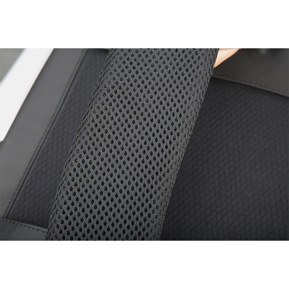 Rucsac pentru laptop Golden Wolf, Negru, rezistent la apa, port USB