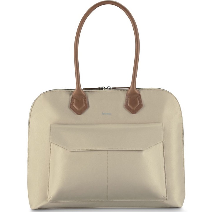 Чанта за лаптоп Hama "Fabulous", от 34 - 36 см (13.3"- 14.1"), бежов