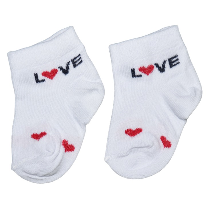 Чорапи за момиче Karatepe E128055-A-20-22, 95875, Бял