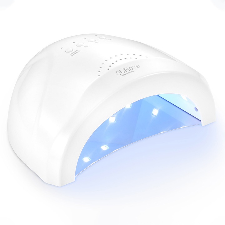 Lampa UV, Sunone, LED, 24/48W, Alb