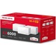 Система Mesh Wi-Fi Mercusys Halo H90X(3-pack), AX6000, Wi-Fi 6, Dual Band, 1 x 2.5 Gbps port + 2 x Gigabit, Покритие на цялата къща, Seamless Roaming, Родителски контрол