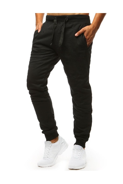 Dstreet Férfi melegítőnadrág Ilina fekete, Fekete