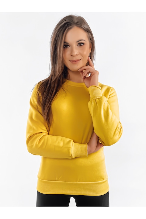 Dstreet Női pulóver rögzítés nélkül Fashion II sárga, Sárga