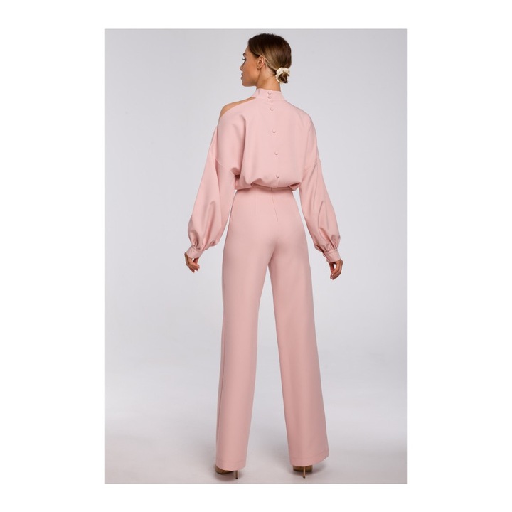 Made of Emotion Női overall Gyirung M528 púder rózsaszín, Rózsaszín, XL