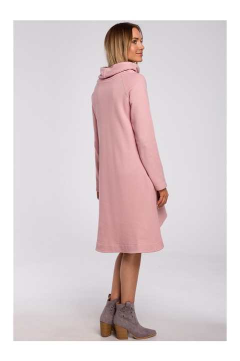 Női pulóver ruha, Made of Emotion, Resaal, púder rózsaszín, L INTL