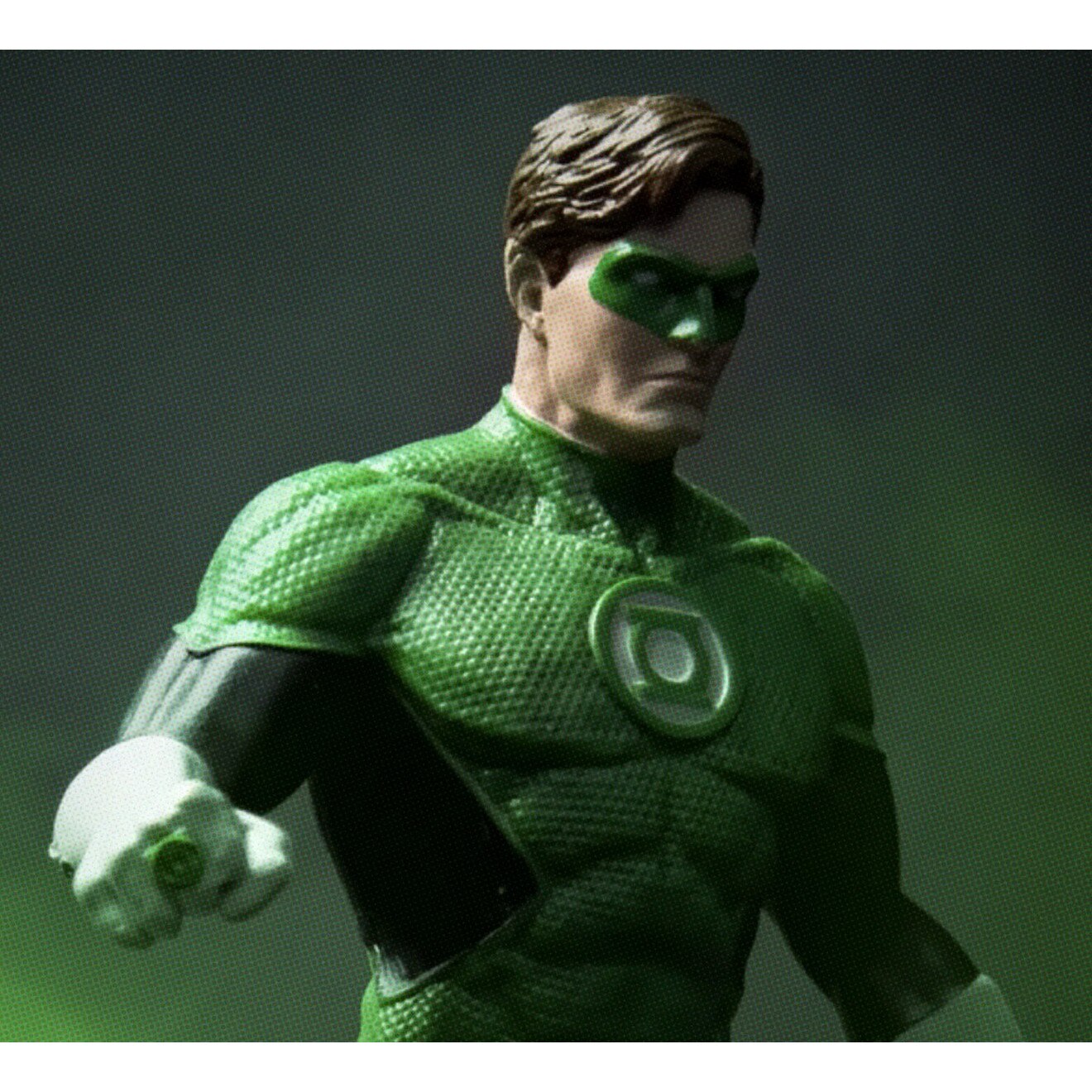 Figurina articulata Green Lantern Depox, Hal Jordan, 18 cm, stativ