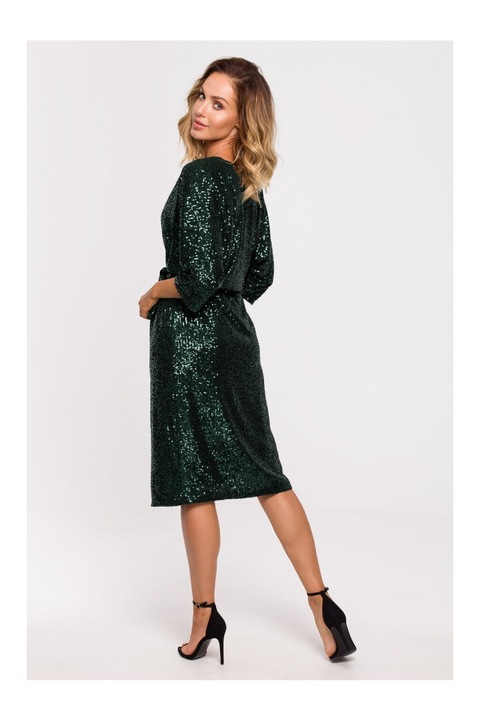 Női estélyi ruha, Made of Emotion, Aithodal, sötétzöld, L INTL