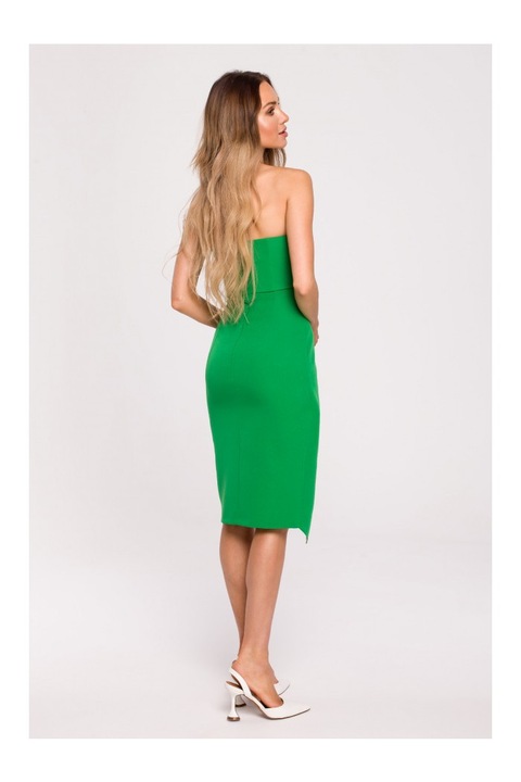 Made of Emotion Női mini ruha Choedon M666 világos zöld, Zöld