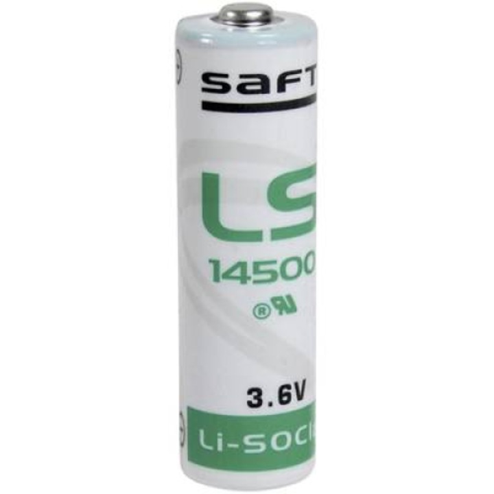 Lítium ceruzaelem AA 3,6V 2600 mAh, Saft LS14500 (LS14500)