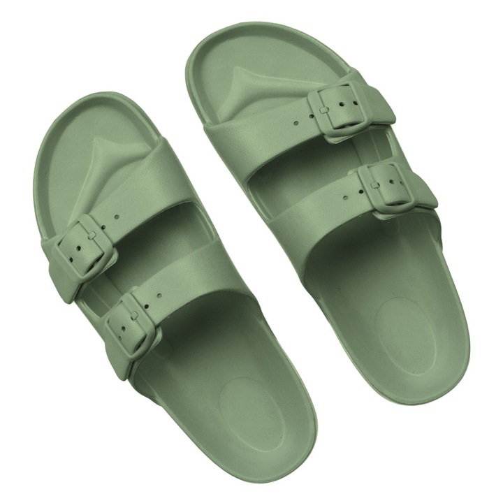 Slapi pentru femei Shopiens® cu dubla catarama