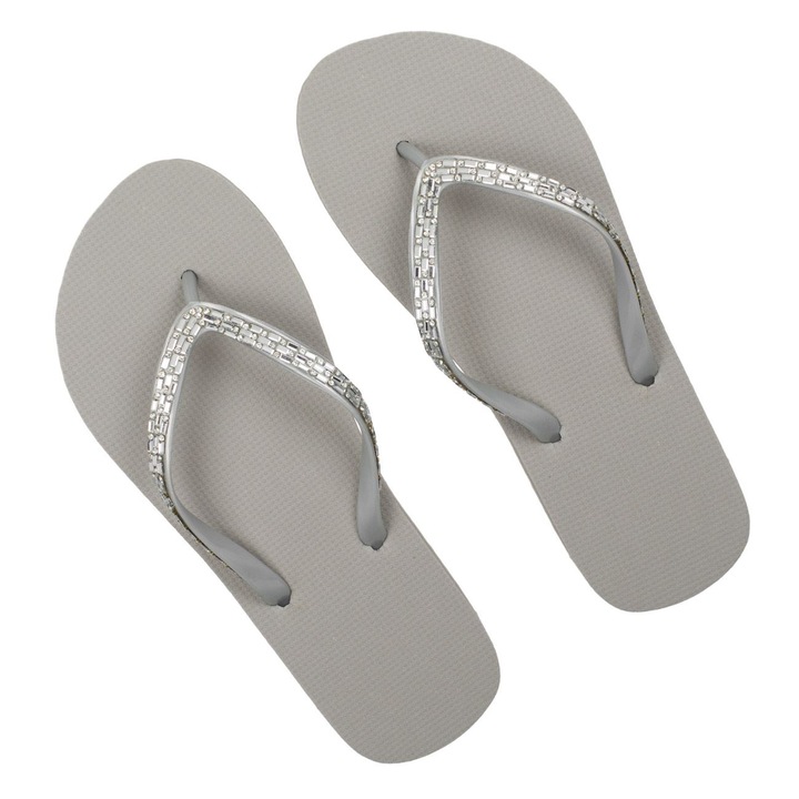 Slapi pentru femei Shopiens® cu strass pe curea