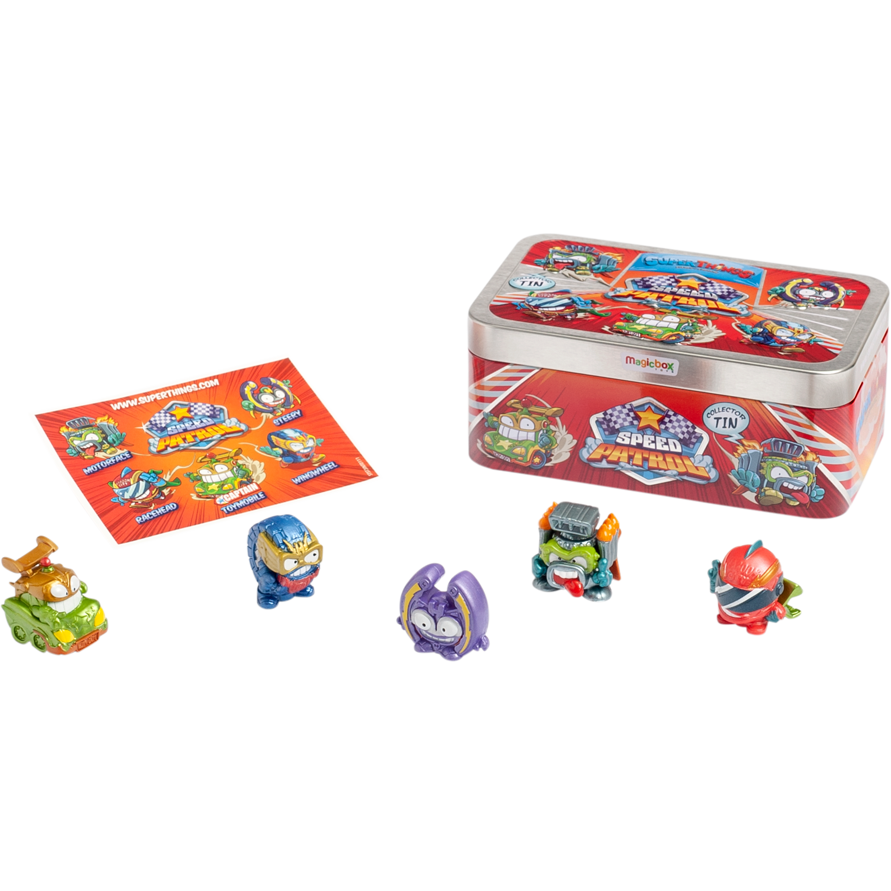 Set de joaca SuperThings - Echipa Tin Speed Patrol - eMAG.ro