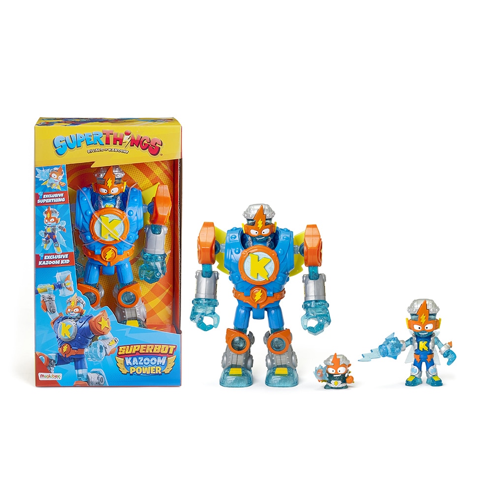 Figurina SuperThings, Kazoom Smash Crash, multicolor, 12 cm