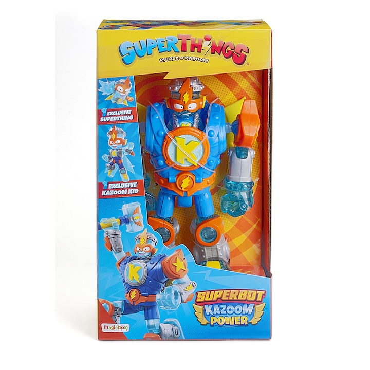 Playset SuperThings - Super-Robot, Kazoom Power