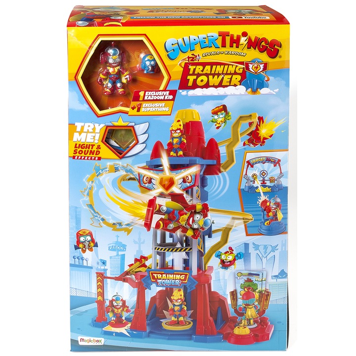 Комплект за игра SuperThings - Тренировъчна кула