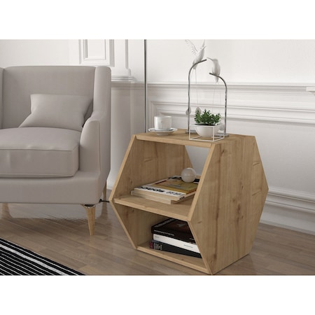 Masuta Cafea UnicUtil, 60 x 43 x 53 cm, Culoare Sonoma
