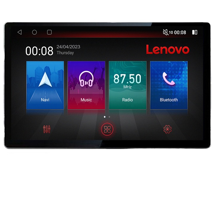 Специализирана навигация VW Golf6 2009-2013 N-GOLF6 Lenovo екран 13" 2K 8+128 Android Waze USB навигация 4G 360 Toslink Youtube радио KIT-golf6+EDT-E513-PRO