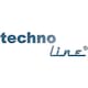 Аналогов джъмбо стенен часовник, O 50 см, кафяв, Techno Line Retro WT 7050 (WT 7050)