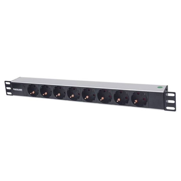 Intellinet мрежов разпределител 19" PDU 8xschuko 1.8m (714037) (inte-714037)