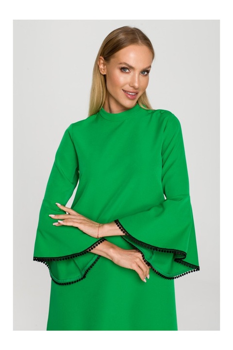 Elegans ruha \ polieszter, rozsaszin, Zöld