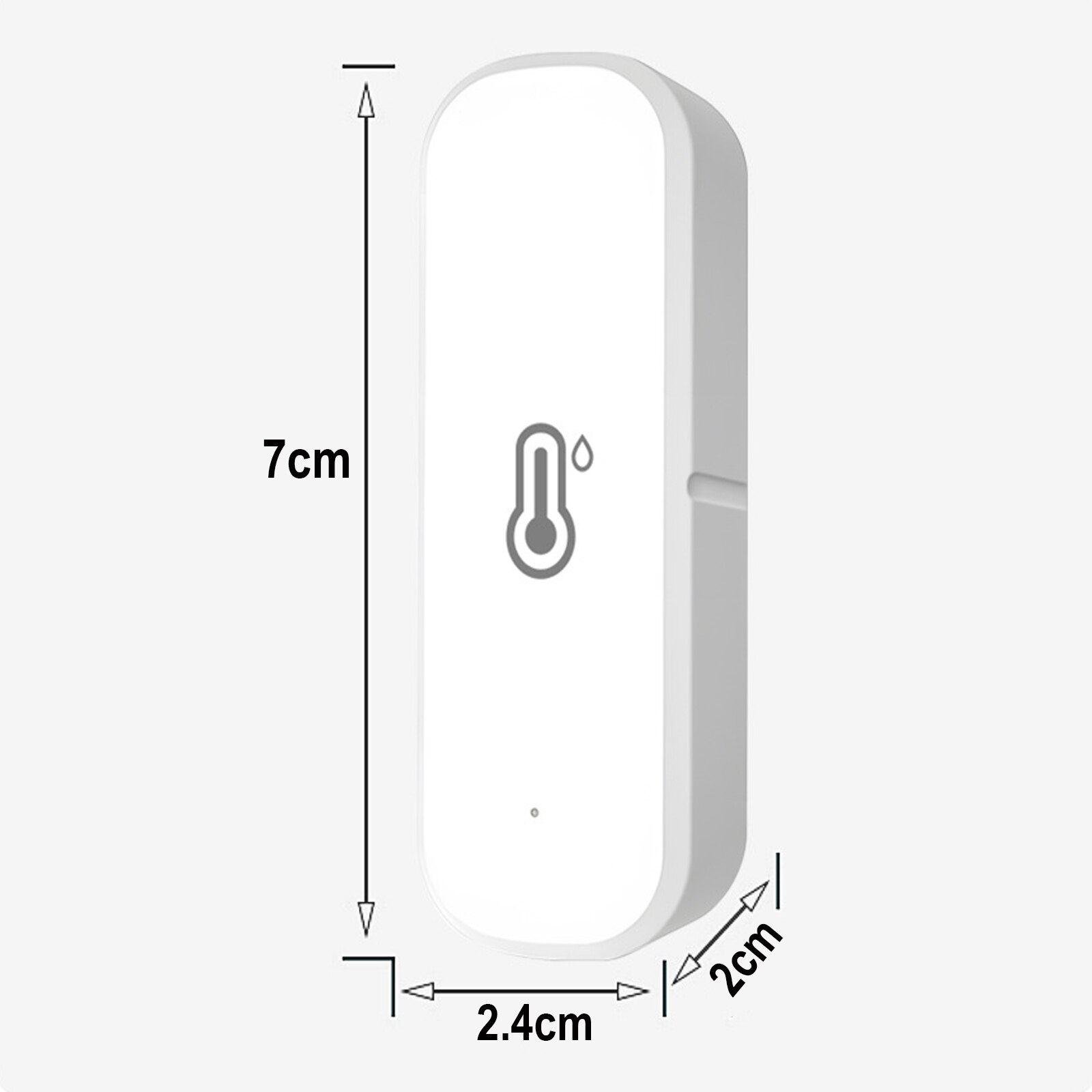 TP LINK hőmérséklet és páratartalom jelző, fehér (Tapo T310