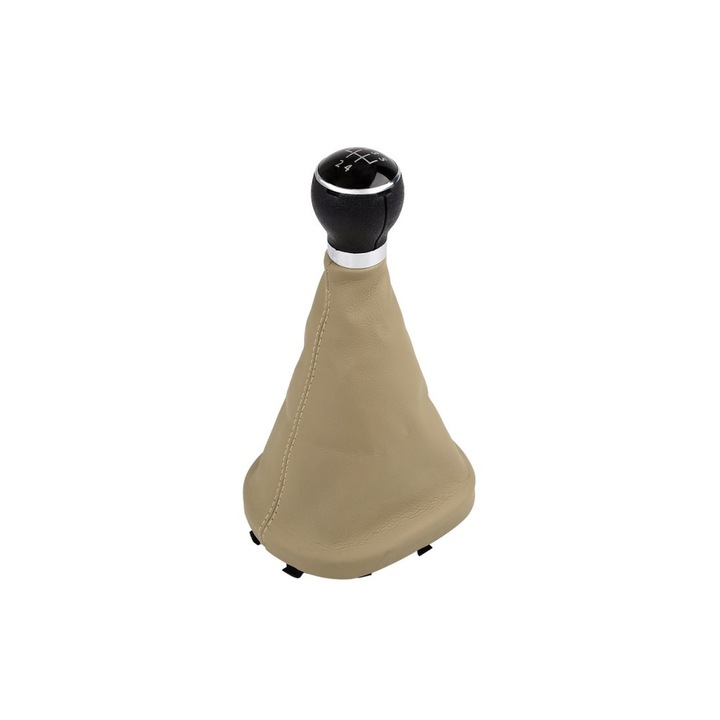 Nuca schimbator de viteze cu manson VW Touran 1T, 5 trepte, Beige