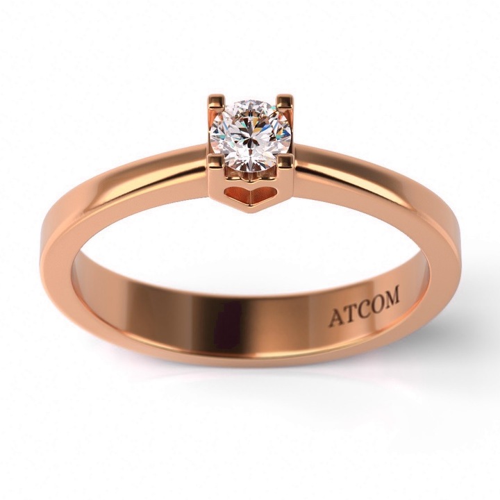 Годежен пръстен Mateus от розово злато