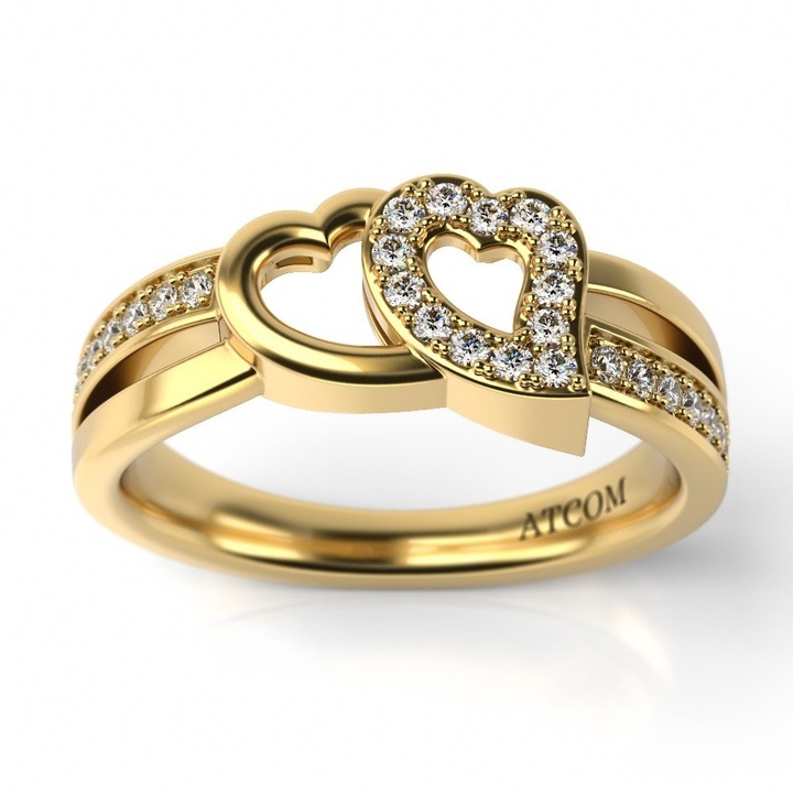 Годежен пръстен Benedict от жълто злато