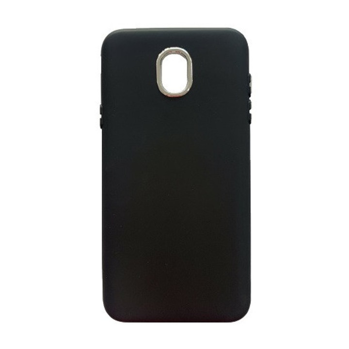 Husa Protectie Pentru Samsung Galaxy J7 2018, Spate Silicon, Model Negru