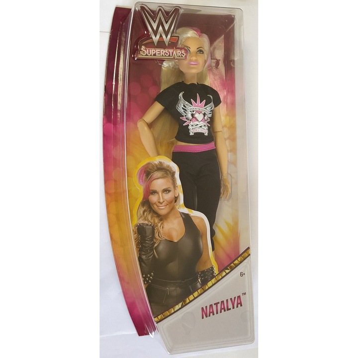 Figura MATTEL WWE Superstars Natalya Fashion, FTD82, 30cm