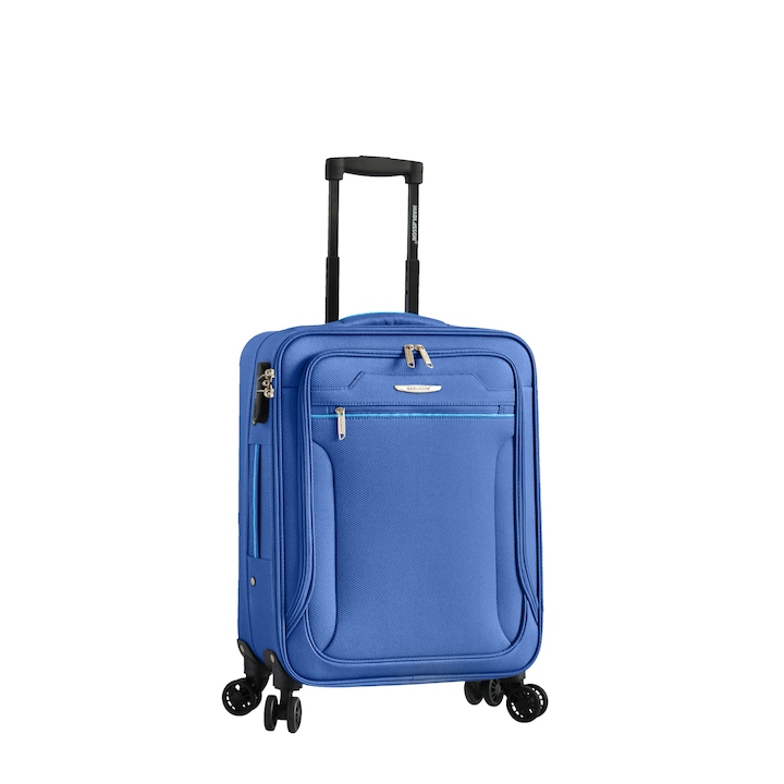 Куфар Madisson SW21403, за ръчен багаж, с 4 колела, 55 см, Син