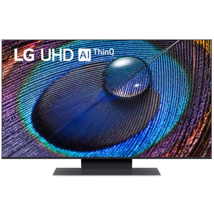 Smart LED TV LG 55UR91003LA, Ultra HD 4K, HDR, 139cm, F osztály, szürke