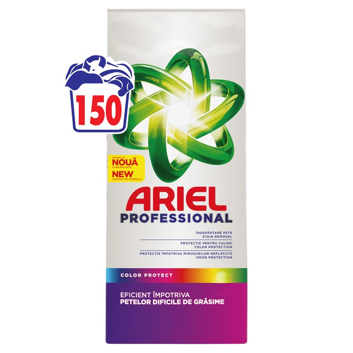 Detergent Ariel Professional Color 150 spalari, 9,75kg