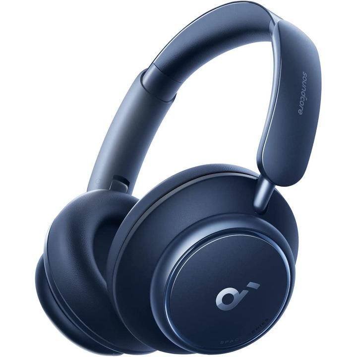 Anker Soundcore Space Q45 Vezeték nélküli fejhallgató, Adaptív aktív zajszűrés, LDCA Hi-Res, Bluetooth, Kék