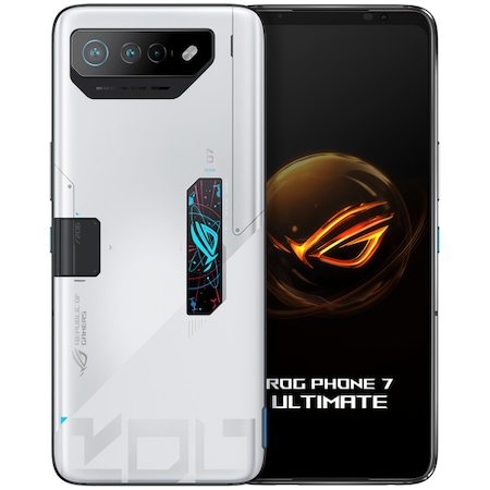 Telefon mobil ASUS ROG Phone 7 Ultimate, Dual SIM, 16GB RAM, 512GB, 5G, White