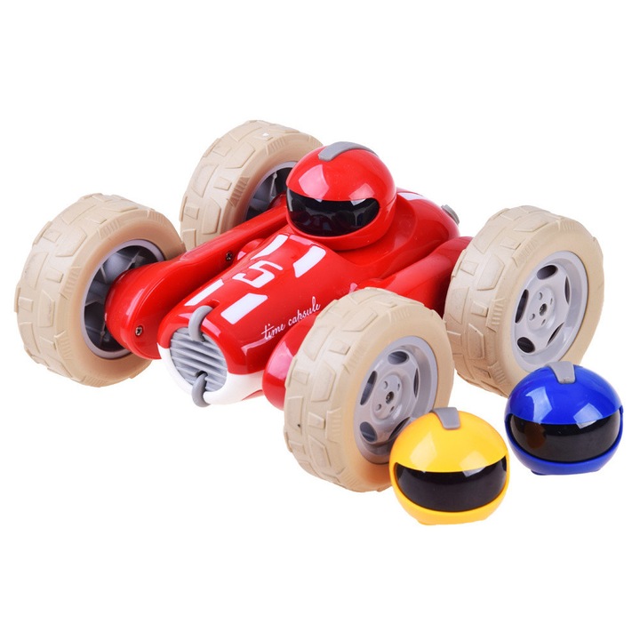 Masina cascadorii, Ramiz, Cu telecomanda, Rosu