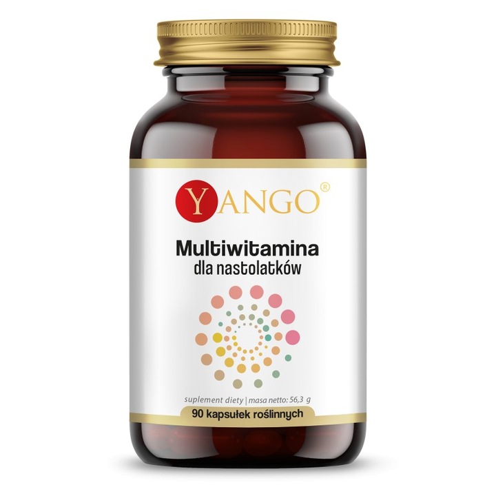 Multivitamine Pentru Adolescenti, Yango, 90 Capsule