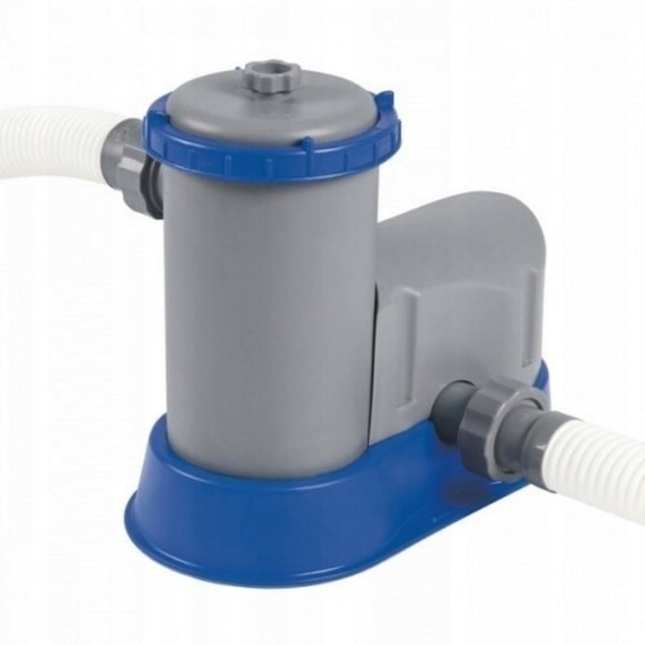 Pompa filtru piscina, Bestway, 5678 l/h, Gri, Albastru
