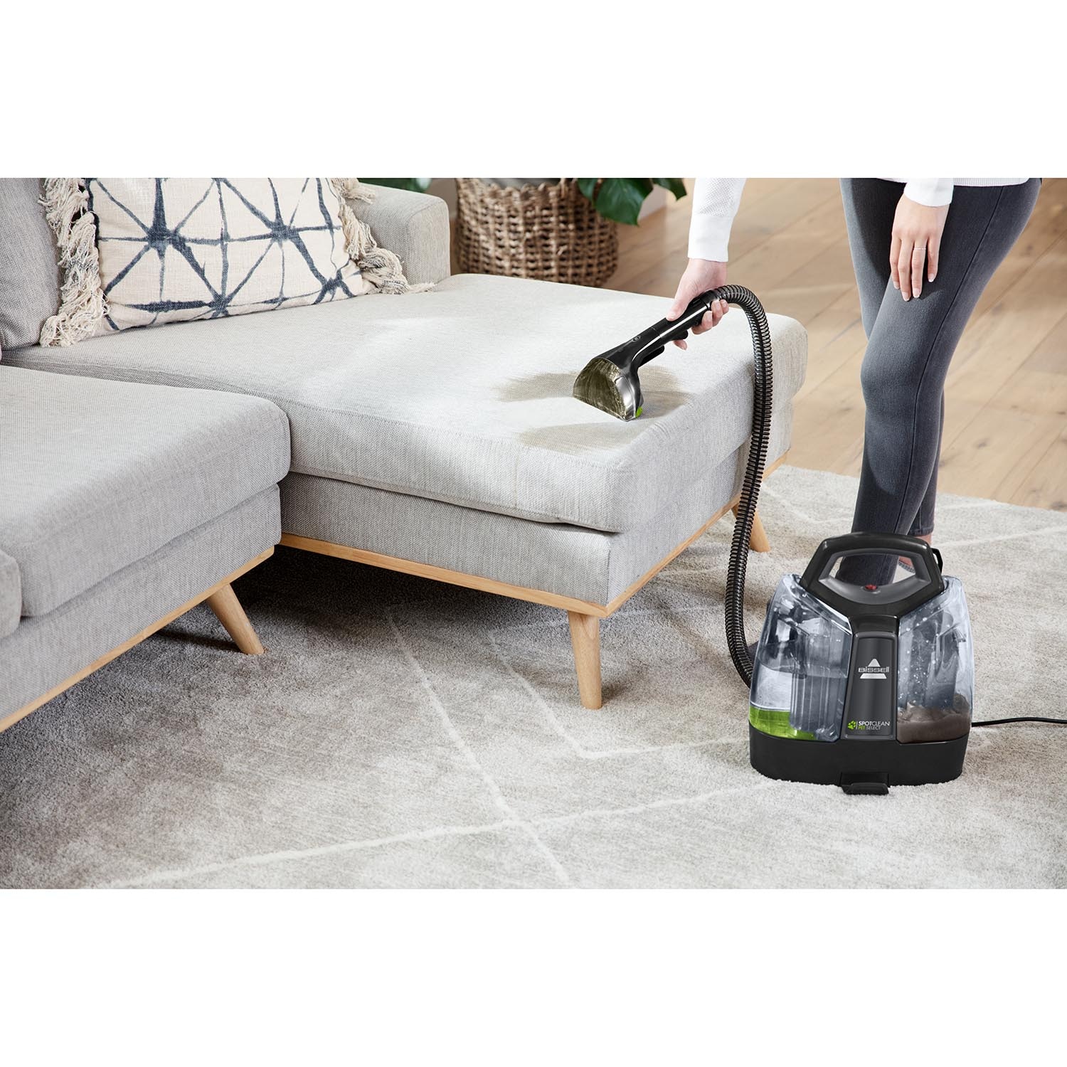 SpotClean Pet Select pentru indepartarea petelor, Bissell, Negru