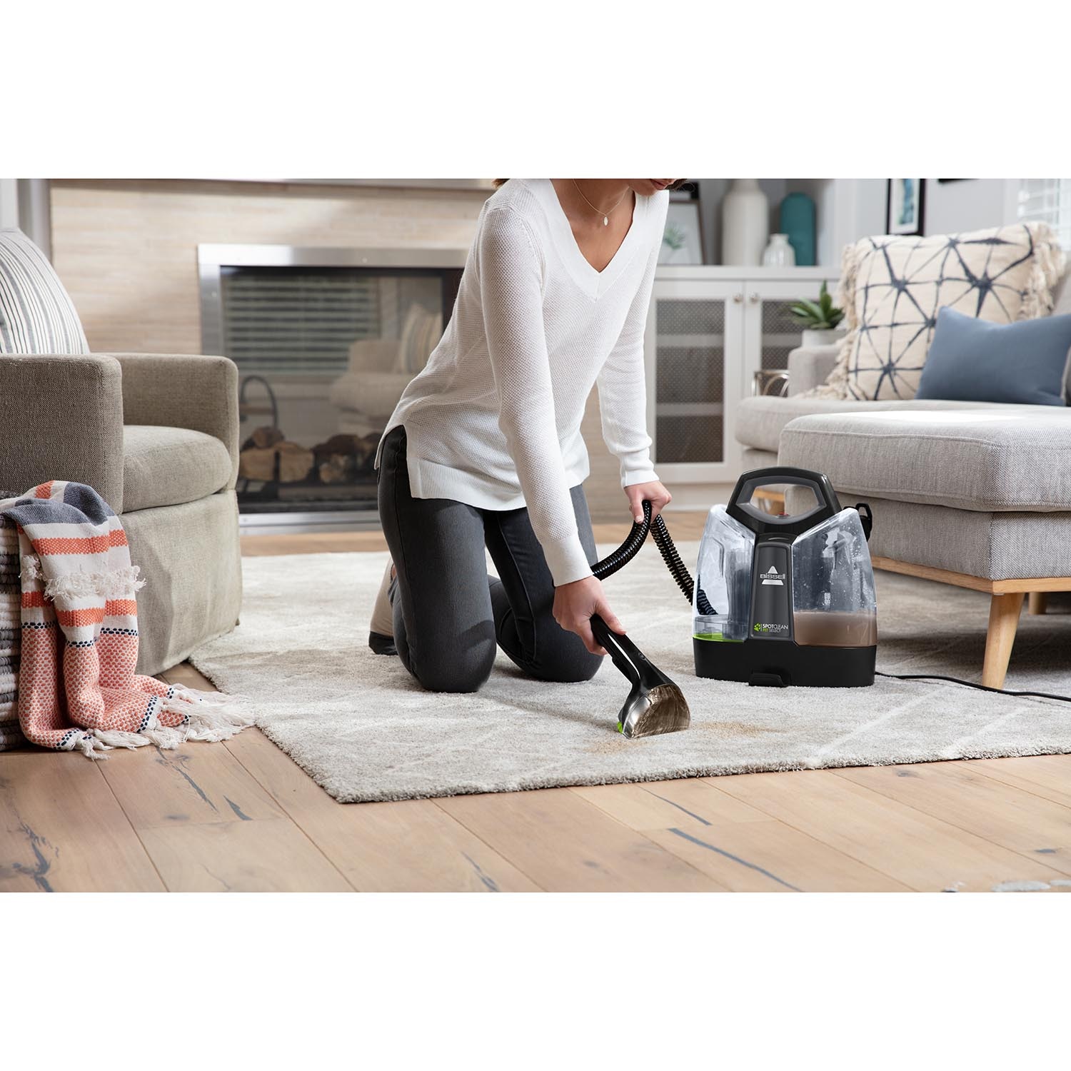 SpotClean Pet Select pentru indepartarea petelor, Bissell, Negru