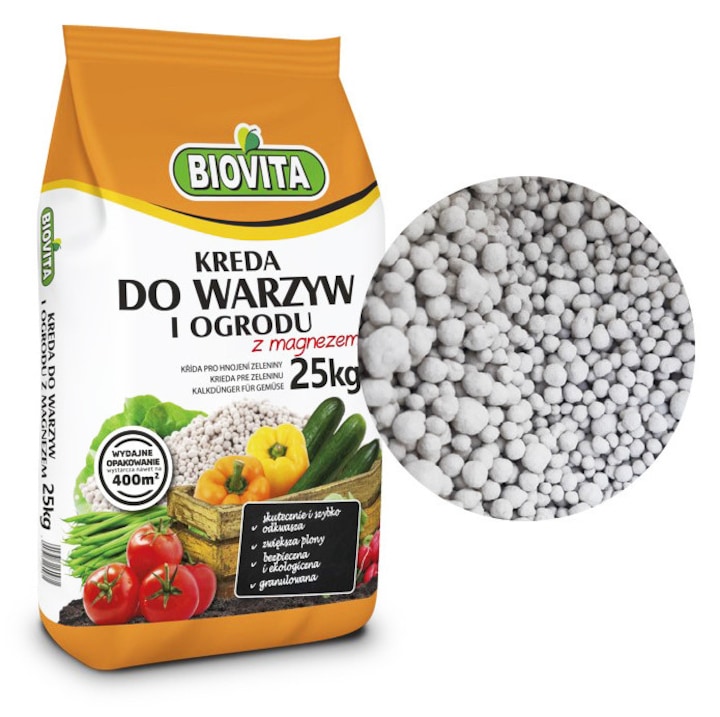 Granulált növényi kréta magnéziummal 25 kg