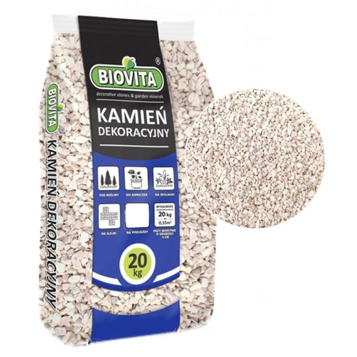 Biovita Marianna bézs díszkő, 8-16 mm, 20 kg