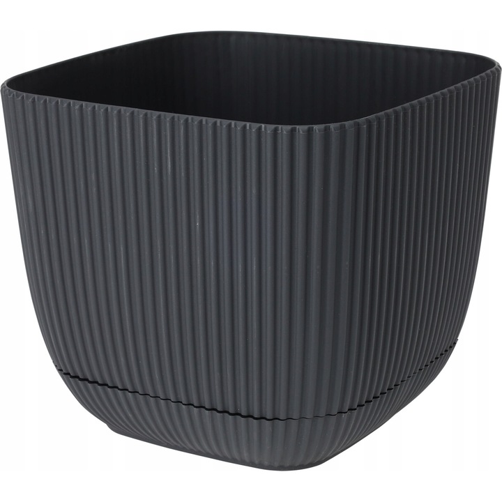 Ghiveci pentru plante, Koopman, Plastic, Negru