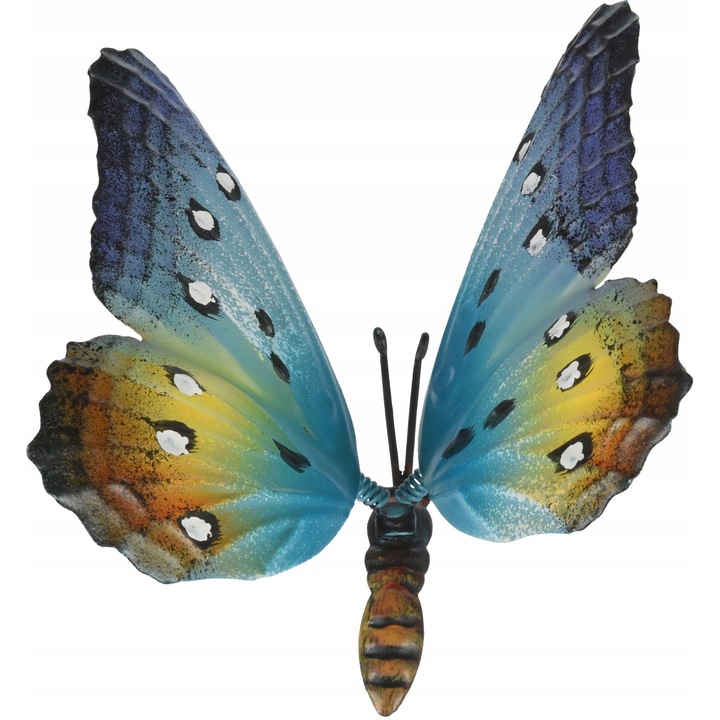 Figurine cu fluture, Koopman, 70 cm, Multicolor