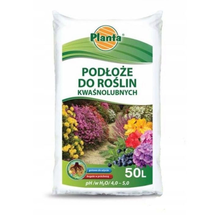 Talaj szubsztrát acidofil növények számára 50l