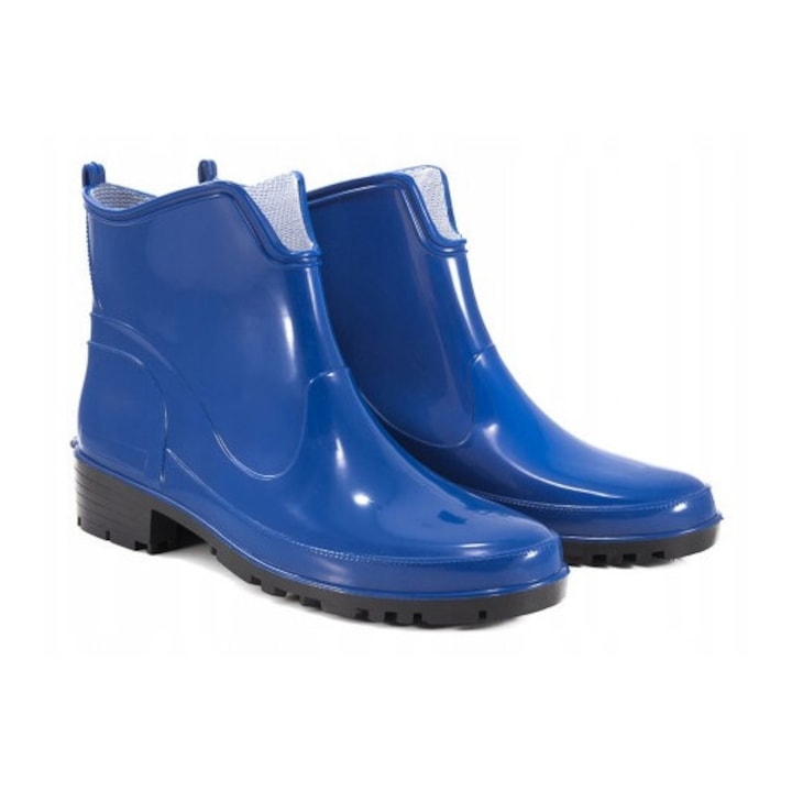 Cizme de ploaie dama, Lemigo, Cauciuc, Marime 38, Albastru