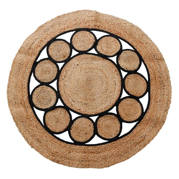 Covor, H&S, Iuta Durabila, Atmosfera Naturala, Potrivit Pentru Toate Interioarele, 90 Cm, Calda, Neutra