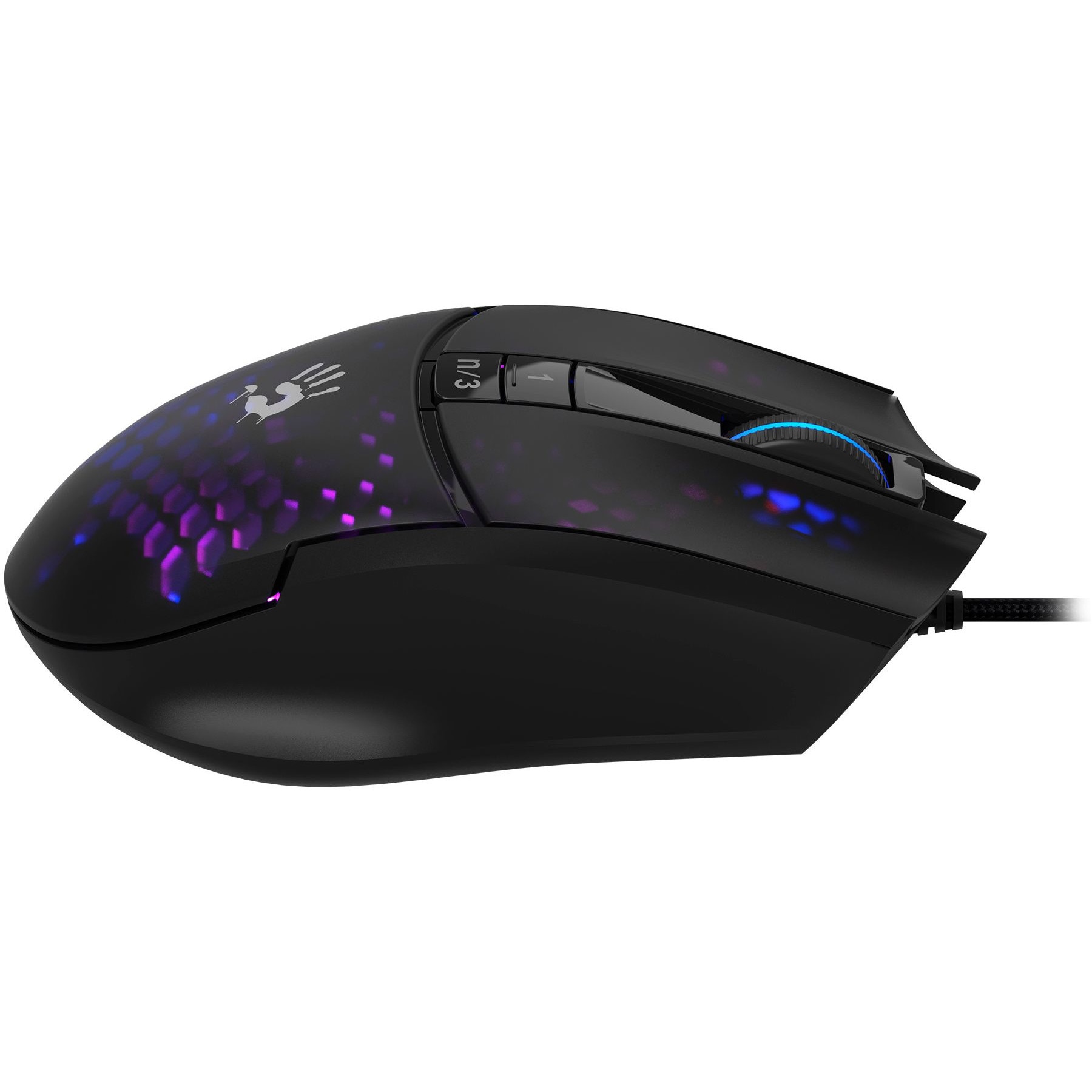 Геймърска мишка A4TECH Bloody L65 Max Honeycomb, Черен, USB - eMAG.bg